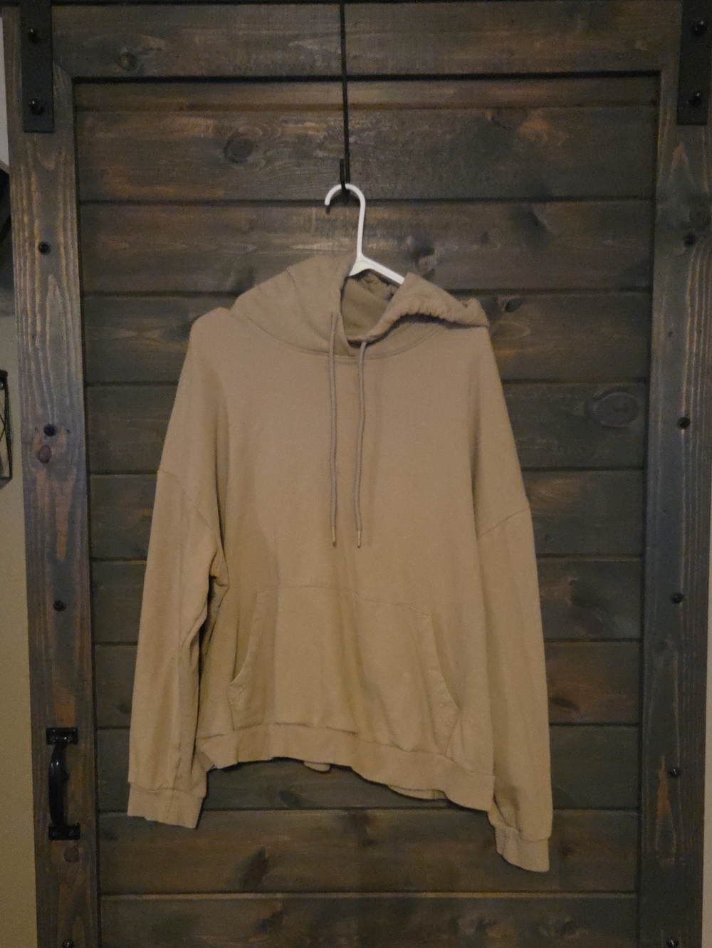 Original Use Men's Tan Crewneck Hoodie Sweater